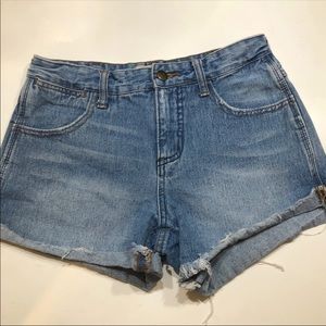 Free People Blue Jean Shorts sz 24